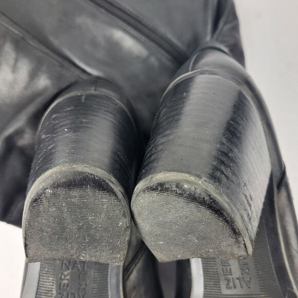 Naturalizer Kamora Women's Knee High Boots Black Faux Leather 7.5W Wide Calf - Picture 16 of 16